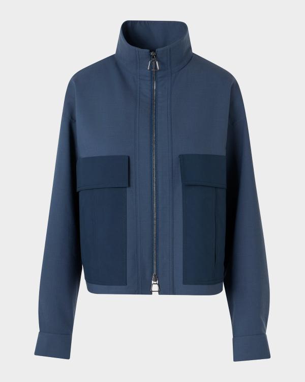 Prada Jersey Blouson Jacket | Neiman Marcus