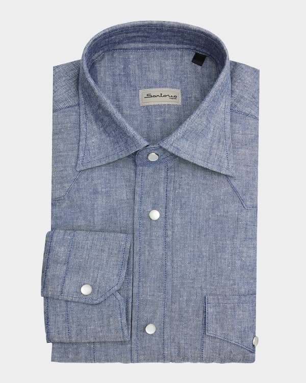 Polo Ralph Lauren Men's Tick-Weave Harris Tweed Jacket | Neiman Marcus