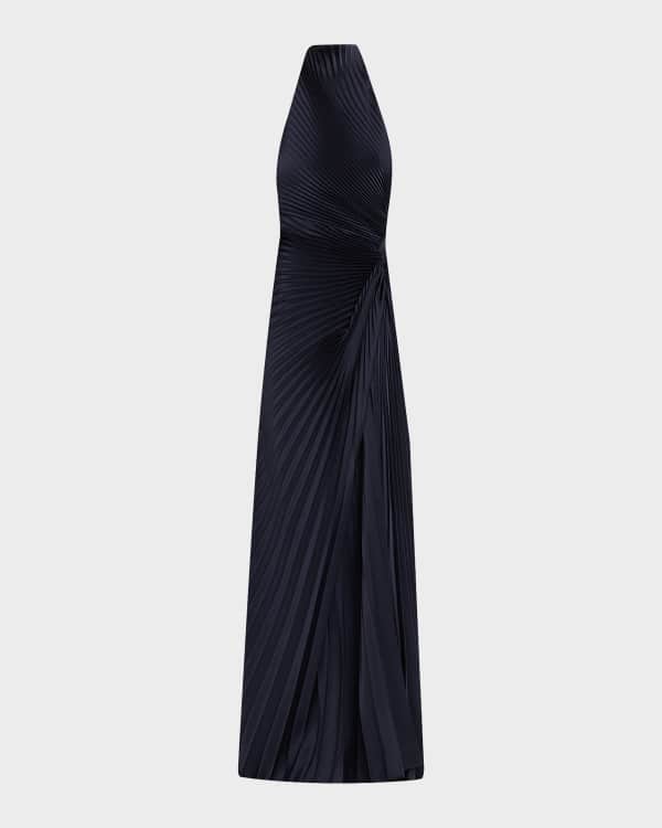 halter dress midi Linen Blend Square Neck Midi Halter Dress main image 0