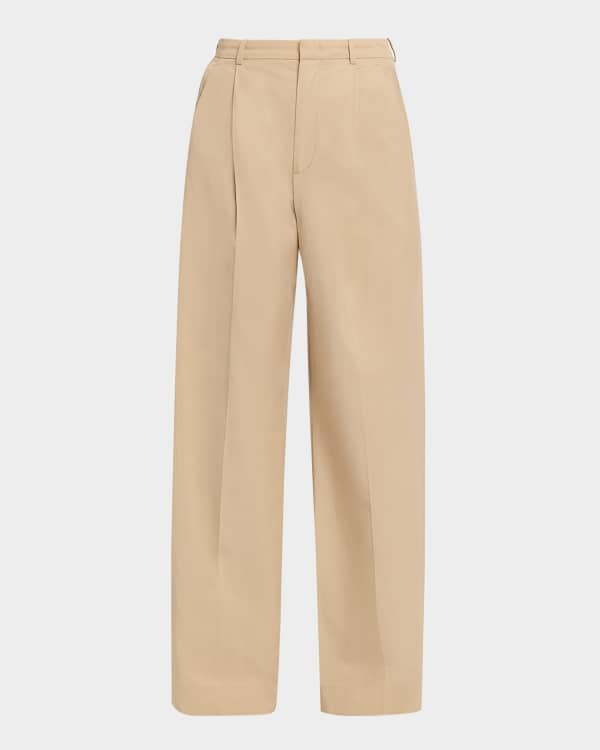 Theory Terena Cropped Wide-Leg Pants | Neiman Marcus display picture 1