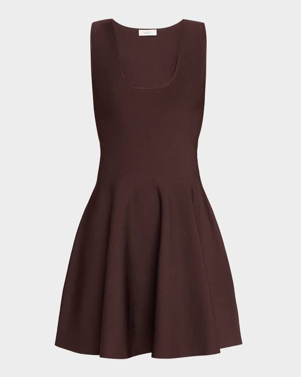 A.L.C. Poppy Draped Mini Dress | Neiman Marcus