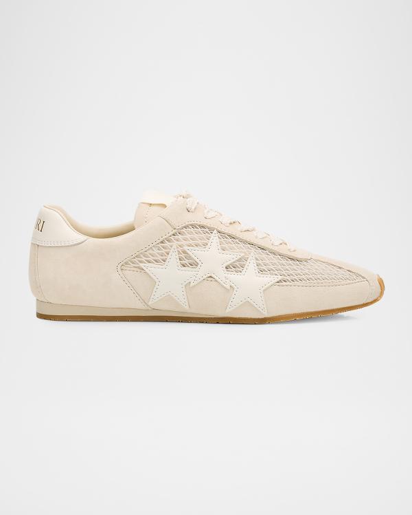 Maison Margiela Sprinters Canvas and Leather Low-Top Sneakers