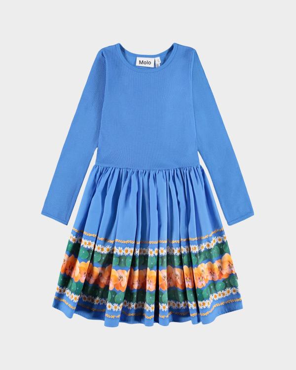 cotton dress size 14 Molo Girl's Chloey One-Shoulder Organic Dress, 8-14 Color:Plum Purple luxury cotton poplin dress term use Azazie Lorain Reuniontower