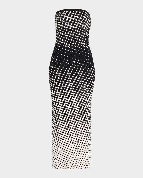CHRISTOPHER JOHN ROGERS Hole-Punch Multicolor Knit Maxi Dress | Neiman  Marcus
