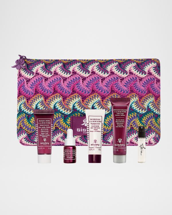 シスレー 試供品 大量 ポーチ バッグ サンプル Sisley Sisley Paris Black Rose Pouch 6-Piece Gift, Yours with any $350