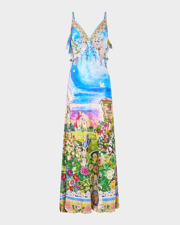 camille dresses jersey gardens Camilla Ottoman Opulence Tank Dress Dress store