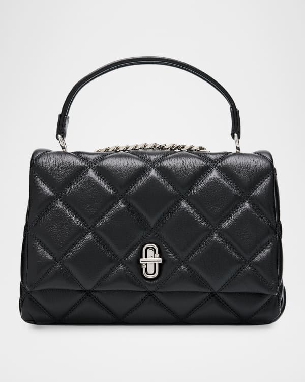 Marc Jacobs Dual Quilted Denim Crossbody Bag | Neiman Marcus