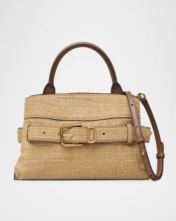 Marc Jacobs The Mini Icon Stud Denim Micro Top Handle Sack Bag