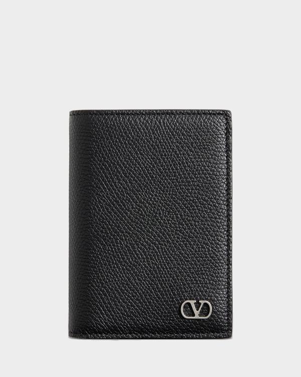 dunhill Men's Burlington Grained Leather Card Case | Neiman Marcus