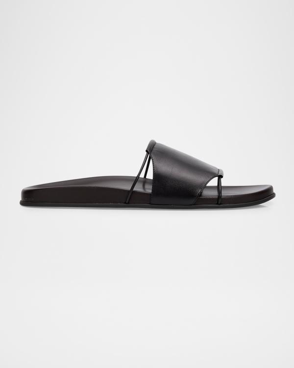 The Row Foam Rubber Dual-Band Slide Sandals | Neiman Marcus