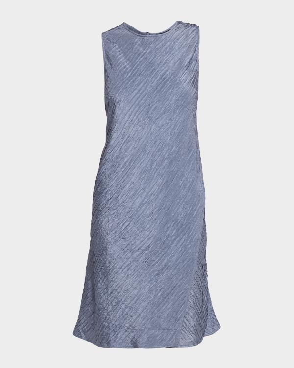 eileen fisher viscose jersey dress Melange Sleeveless Ebay