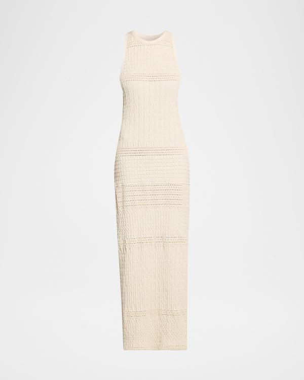 Nanushka Elia High-Neck Bodycon Midi Dress