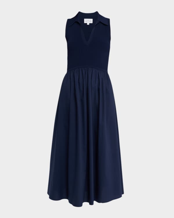 ALEMAIS Inez Ombre Midi Dress | Neiman Marcus