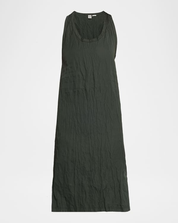Toteme Curved Rib Knit Tank Dress | Neiman Marcus