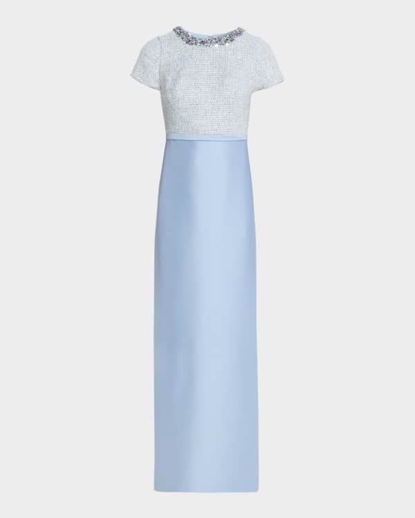 sachin and babi light blue dress Sachin & Babi Amsterdam Embellished Maxi Dress