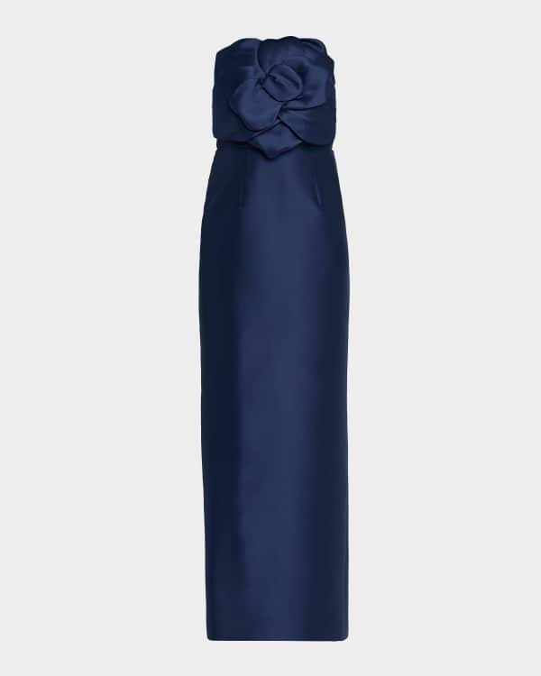 navy blue dress with lace top CurveWow Lace Top Pleated Maxi Dress Navy – Curvewow