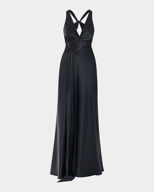 retrofete adele strapless ruched maxi dress Retrofete Adele Maxi Dress