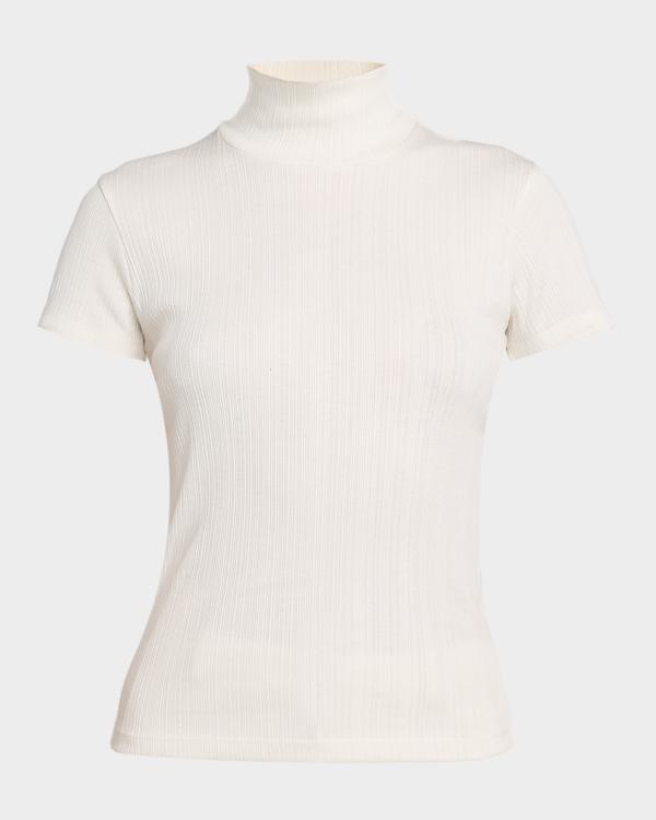 Helmut Lang Cable Turtleneck Sweater | Neiman Marcus