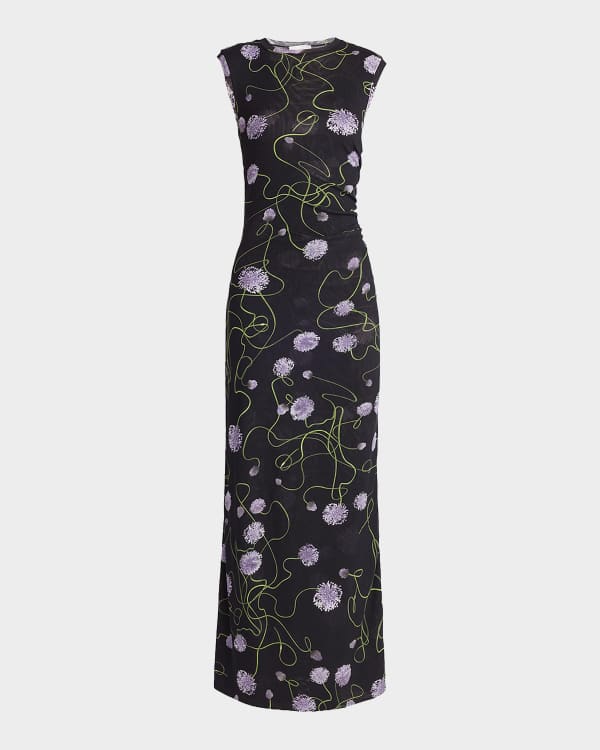 floral lace detail dress Cream Lace Flower Maxi Dress – self-portrait-US