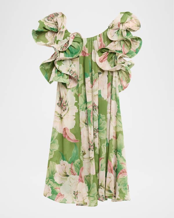 MISA Los Angeles Clover Bandana Mini Dress | Neiman Marcus