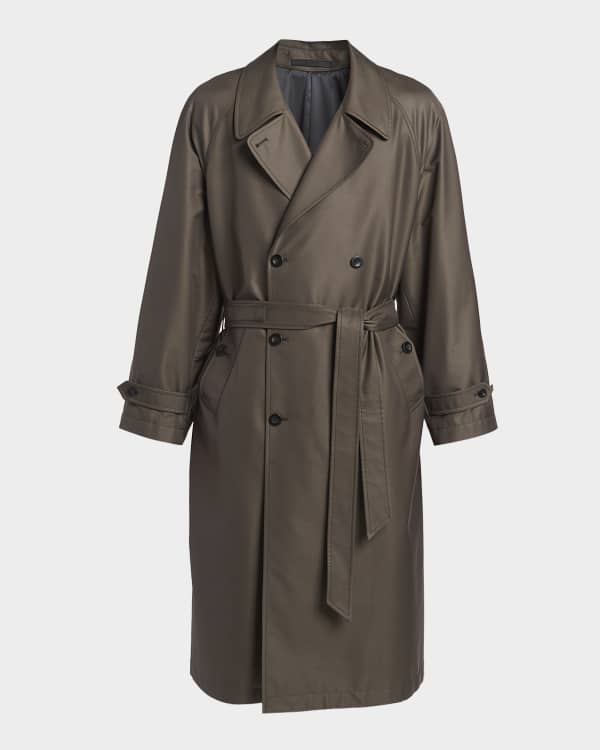 Giorgio Armani Men's Shearling-Lined Leather Jacket | Neiman Marcus