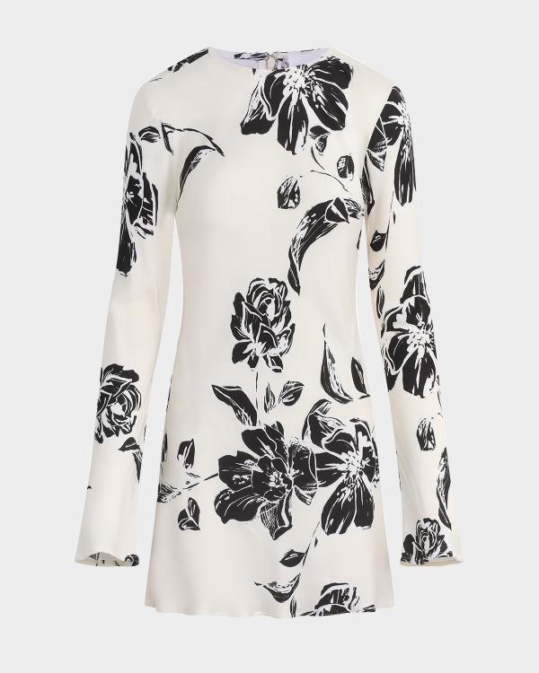 Favorite Daughter The Meet Cute Bow Mini Dress