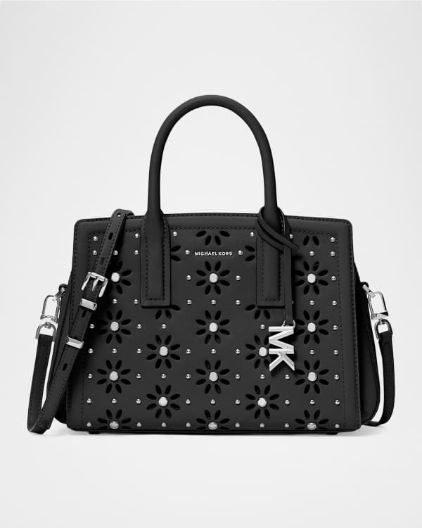 MICHAEL Michael Kors Jordi Small Crochet Top-Handle Bag | Neiman