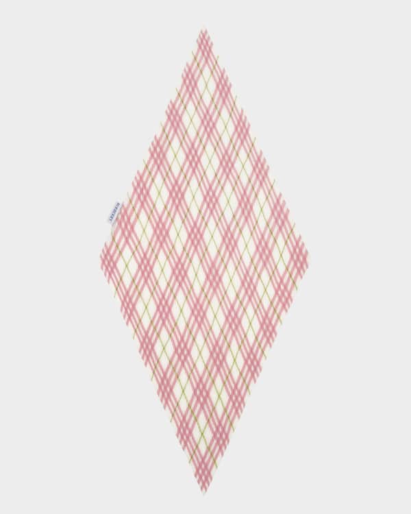 Burberry Heritage Stripe Border Silk Scarf | Neiman Marcus