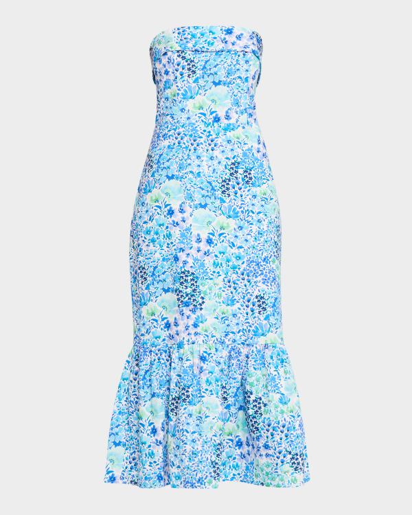 shoshanna raven cap-sleeve floral lace a-line maxi dress Shoshanna Raven Cap-Sleeve Floral Lace A-Line Maxi Dress