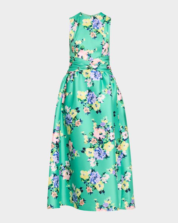 suvi cotton midi dress LoveShackFancy Fancy suvi Color:Same as picture 1591-3053 Mermaid Spaghetti Strap Light Crafted from sustainable European