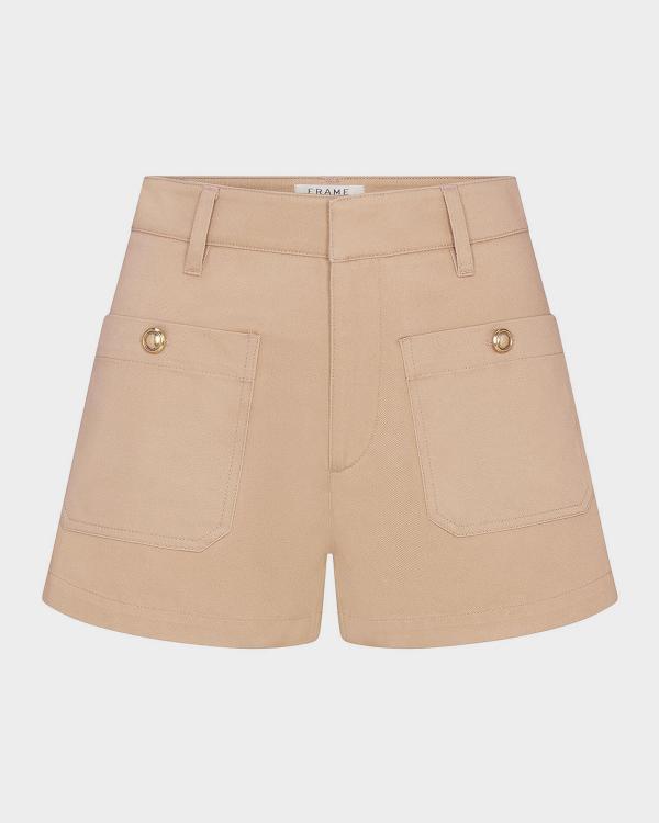 FRAME The Trouser Shorts | Neiman Marcus