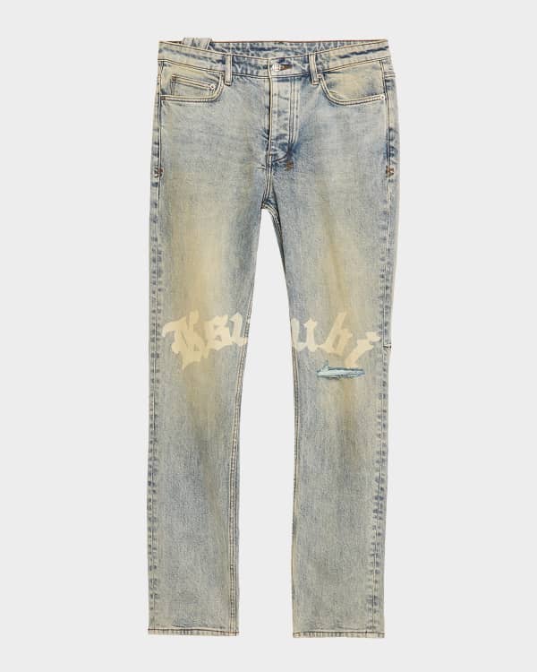Ksubi Men's Van Winkle Trashed Dreams Skinny Jeans | Neiman Marcus