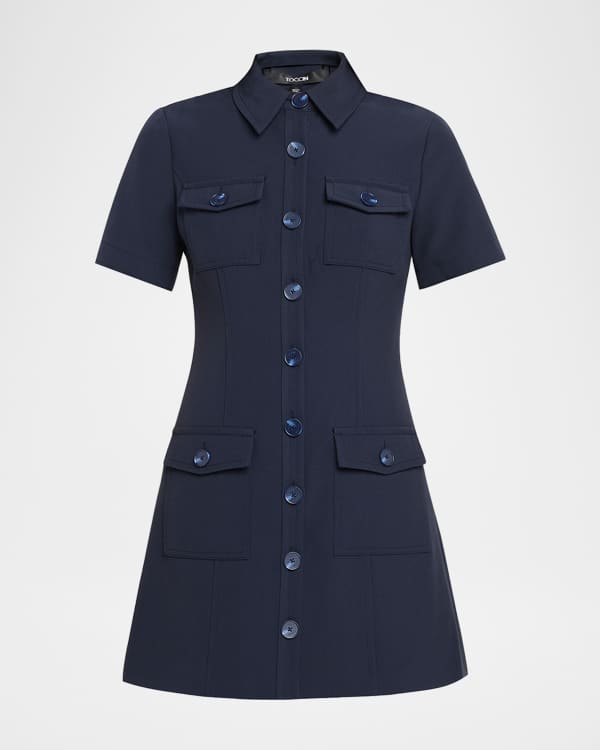 denim dress and cowboy boots Austin Dress in Light Wash Denim M