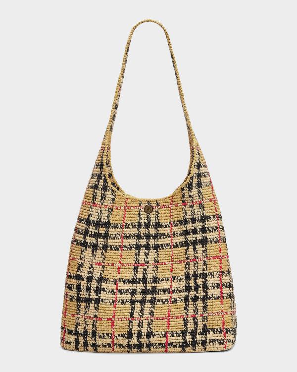 Burberry Check Vanity Bag | Neiman Marcus