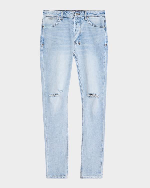 Ksubi Men's Van Winkle Graffiti Print Skinny Jeans | Neiman Marcus