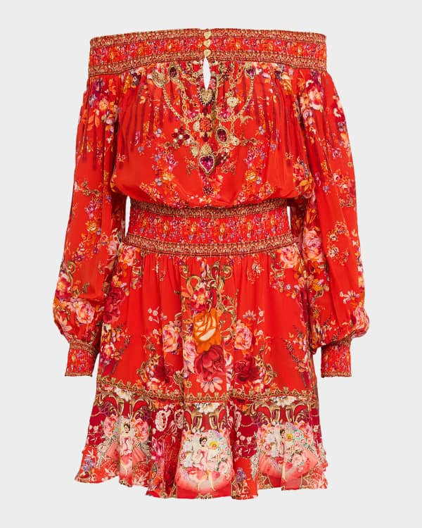 camilla just coasting a-line frill dress Camilla Just Coasting A-Line Frill Dress
