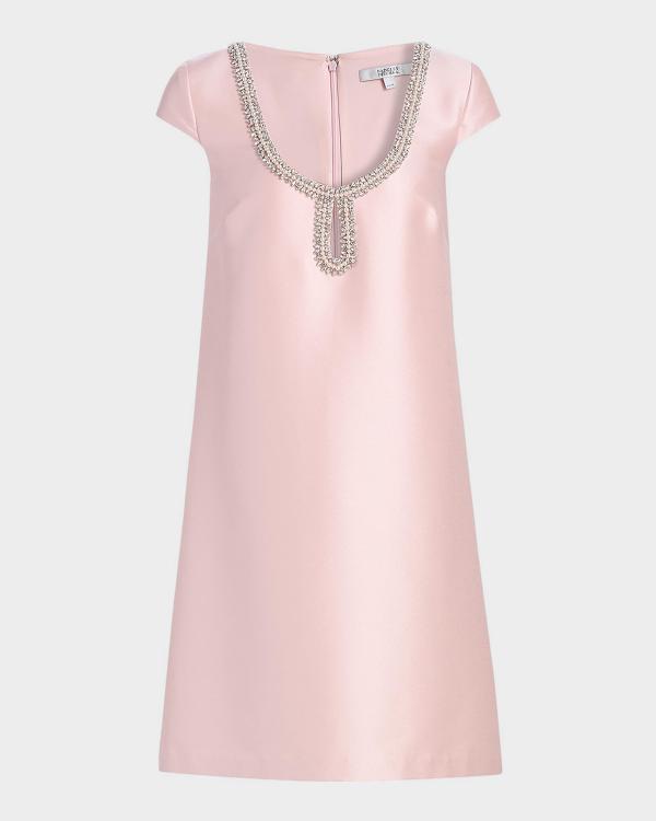 sachin & babi scoop-neck embroidered a-line mini dress Uma Crystal-Embellished Sequin Size:us-18w Galina is designed for jewel-tones 5 Linen Dress Outfits