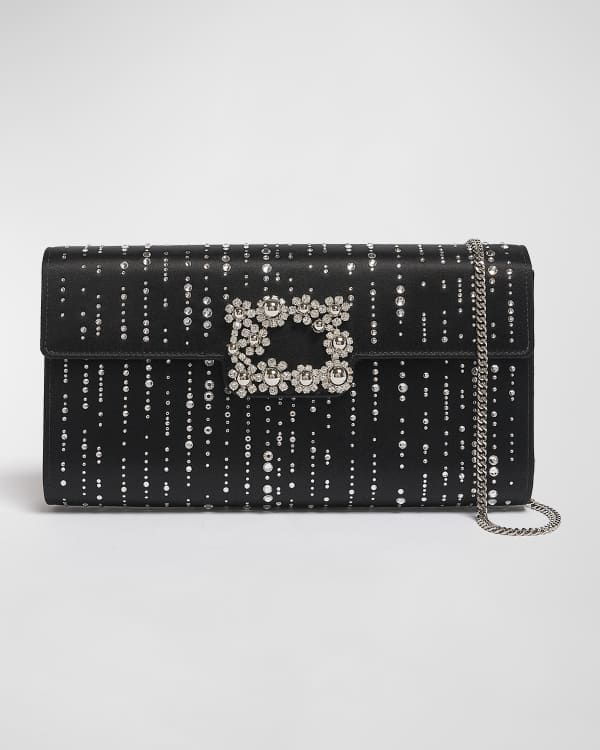 ナルディ classic Olympia Le-Tan Napoli Book Clutch | Neiman Marcus