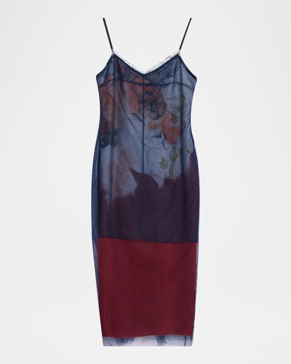 Jason Wu Collection Asymmetric Draped Wool Jersey Maxi Dress