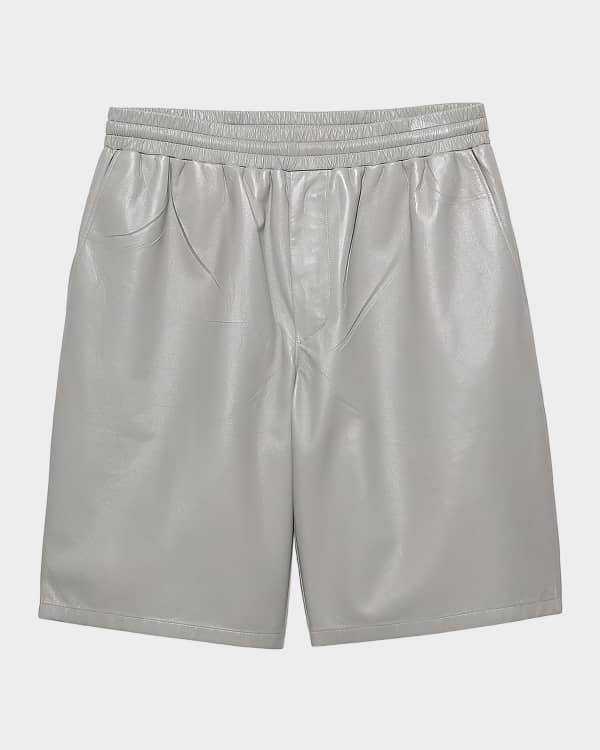 Prada Men's Re-Nylon Printed Bermuda Shorts | Neiman Marcus