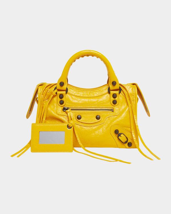 Balenciaga Le Cagole Mini Duffle Bag Metallized | Neiman Marcus