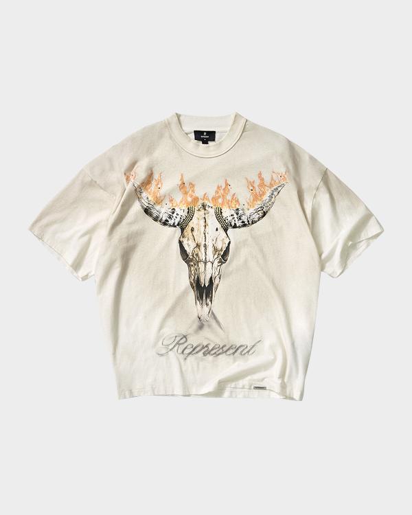 Y-3 Men's Painted Logo T-Shirt | Neiman Marcus