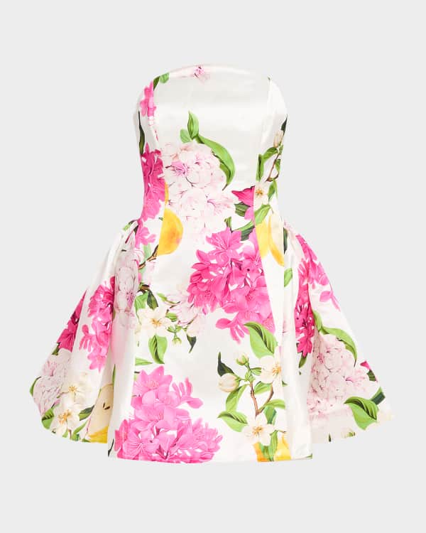 strapless open back dress Infinity 50's Dress – Hell Bunny main image 1