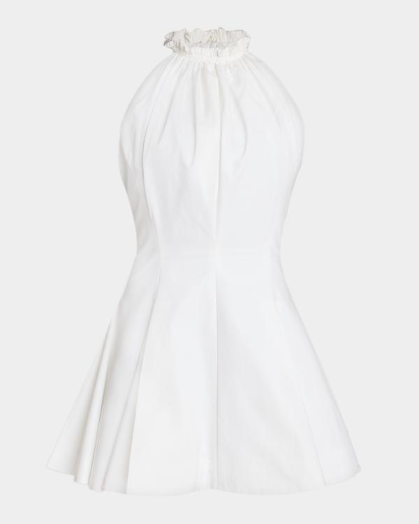 zimmermann white halter dress Luna Appliqué Midi 2 (S)