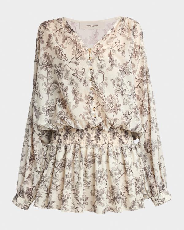 golden goose tshirt dress Journey Short-Sleeve Embroidered T-Shirt Sneakers