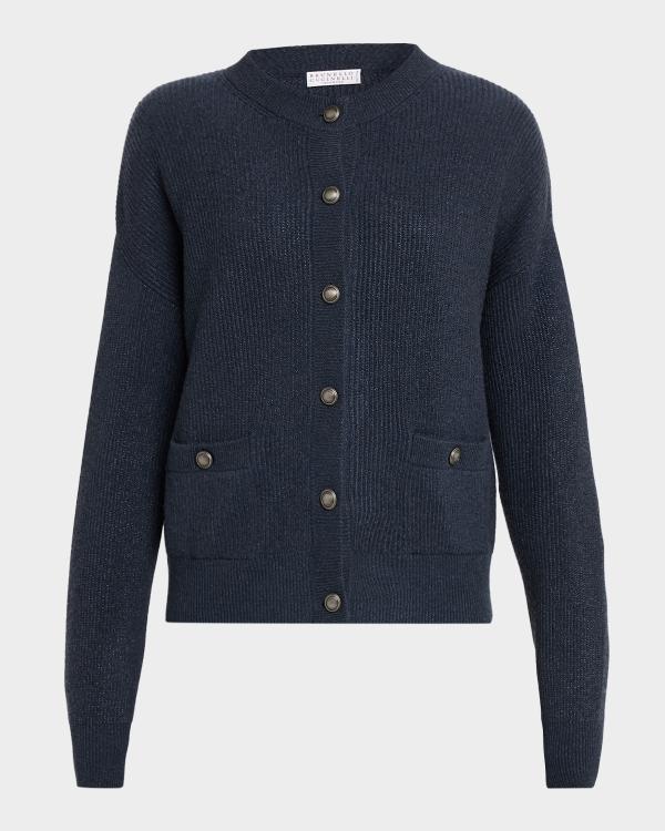 トップス N/C BOUCLE KNIT CARDIGAN Bottega Veneta Knot-Button Boucle Knit Cardigan | Neiman Marcus