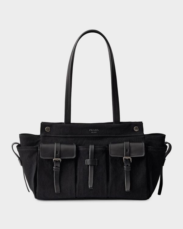 Prada Small Padded Re-Nylon Tote Bag | Neiman Marcus
