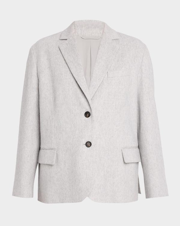 Thom Browne Fit 2 Multi-Check Crop Single-Breasted Sport Coat