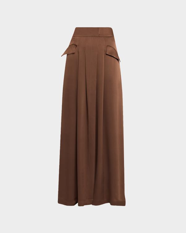 Joseph Ade Pleated Handkerchief Maxi Skirt | Neiman Marcus