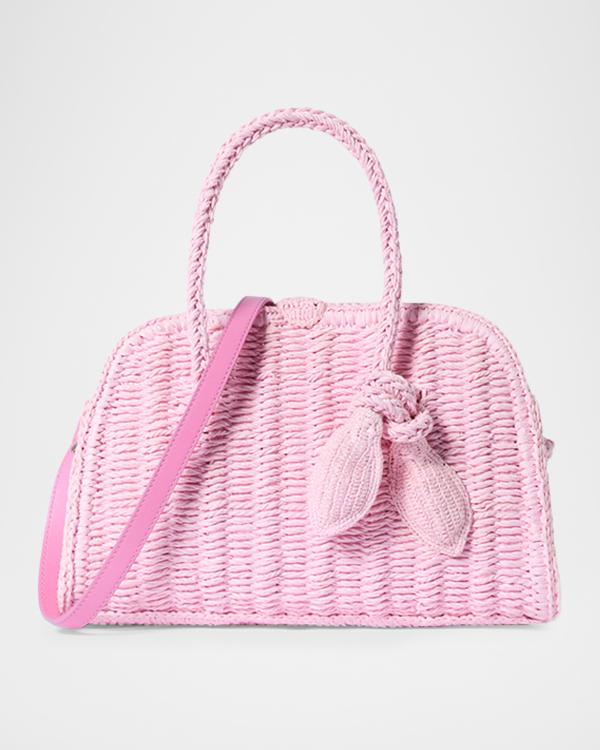 Jacquemus Le Porte Calino Leather Top-Handle Bag | Neiman Marcus